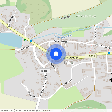 07554 Thüringen - Hirschfeld (bei Gera)