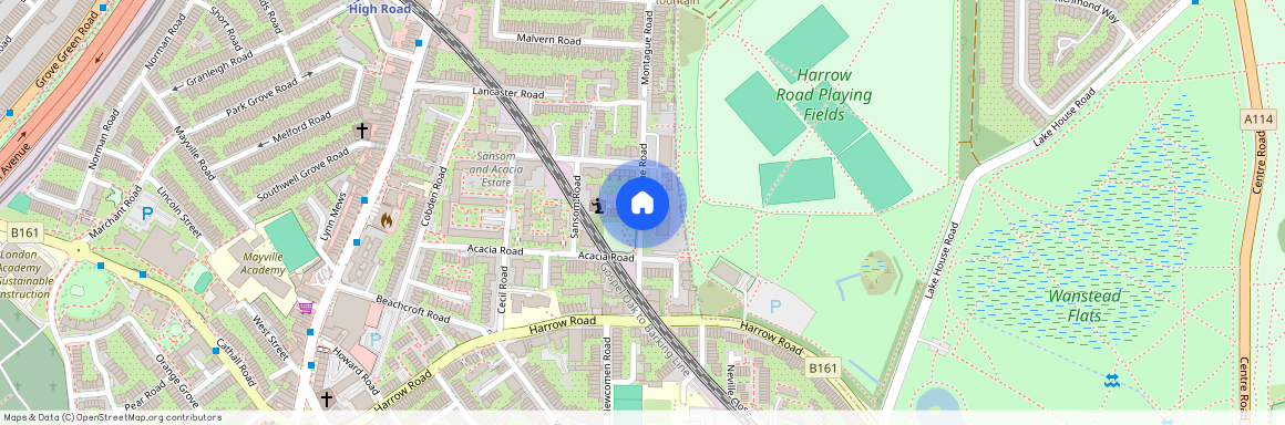 Karen Terrace, Leytonstone, E11, London