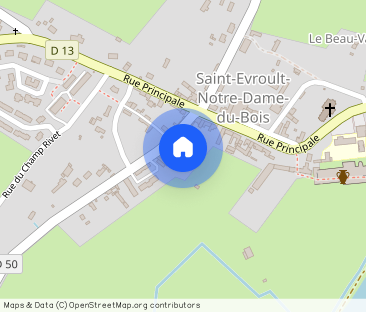 Saint Evroult Notre Dame du Bois , Appartement - T3 - 84.00m² - Photo 1