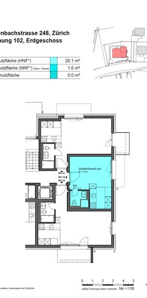 Renovierte und charmante 1-Zimmer-Wohnung in Zürich-Seebach! - Photo 2