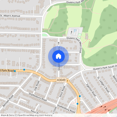 Queens Park Gardens, Bournemouth