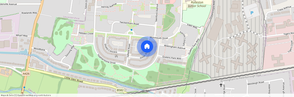 Julian Road, Leicester, Leicestershire, LE2