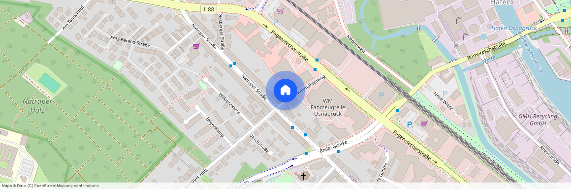 Walkmühlenweg 5, 49090 Osnabrück OT Eversburg