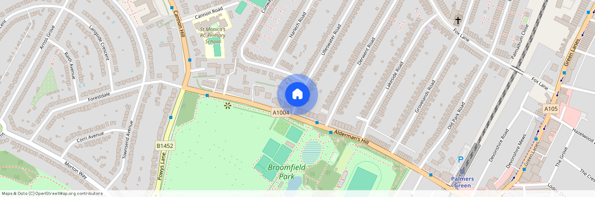 Ulleswater Road, Southgate, London. N14