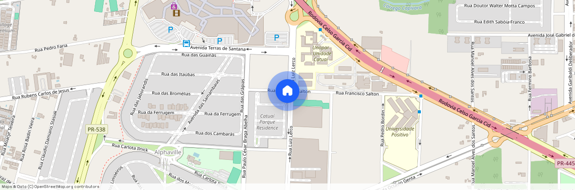Rua Luiz Lerco, 150, Londrina, Londrina - PR, 86047-610, Brazil