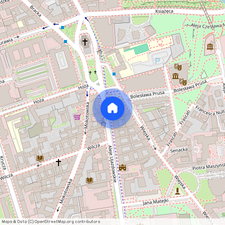 al. Aleje Ujazdowskie, Śródmieście Południowe, Śródmieście, Warszawa, mazowieckie