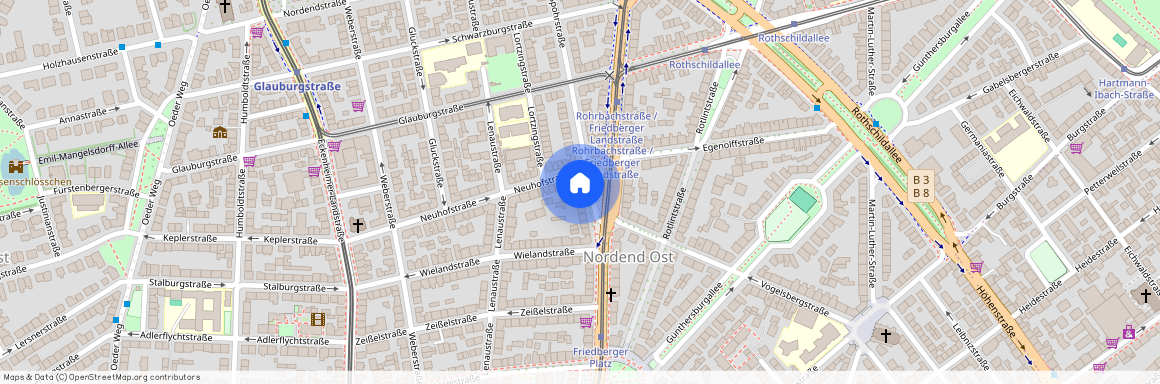 Friedberger Landstr. 105A, 60318 Frankfurt am Main - Nordend