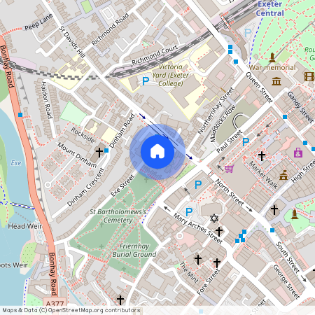 Flat 2a, The Courtyard St Annes Well Mews, Lower North Street, Exeter