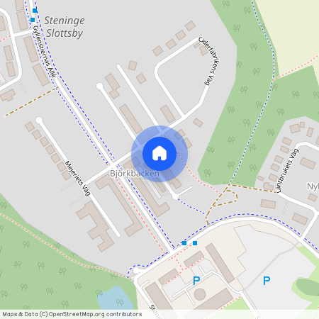 Trädgårdsmästeriets väg 24, Steninge