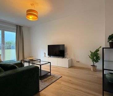 Voll möblierte 2-Zimmer-Wohnung mit Balkon - inkl. Strom&Internet - Photo 2