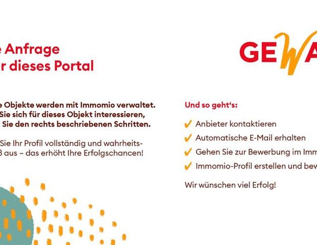 Perfekte Wohnung für Singles oder Paare mit zentraler Lage - Foto 1