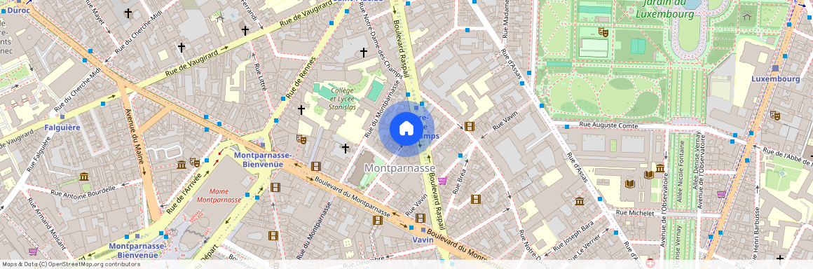 Appartement à louer rue Stanislas, Paris 6ème