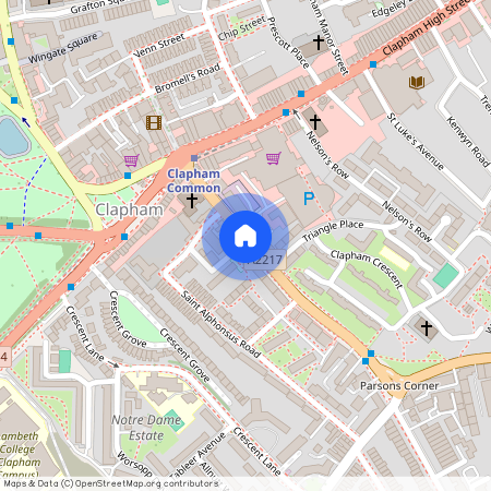 Clapham Park Road, Clapham, London, SW4