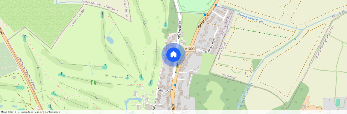 Hadley Highstone, Barnet, Hertfordshire, EN5