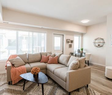Element Townhomes in Prairie Pointe — 2 Bedroom Upper Inner Townhome - Photo 2