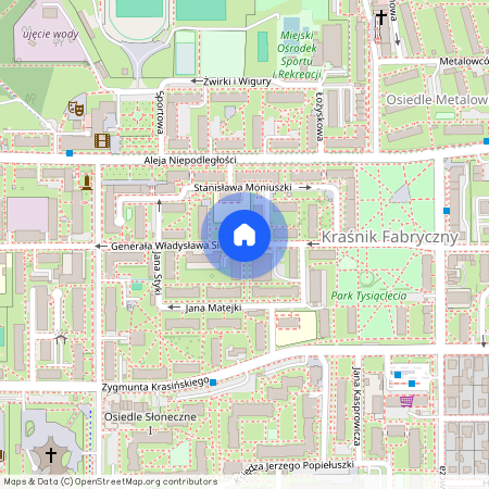 ul. gen. Władysława Sikorskiego, Kraśnik, kraśnicki, lubelskie