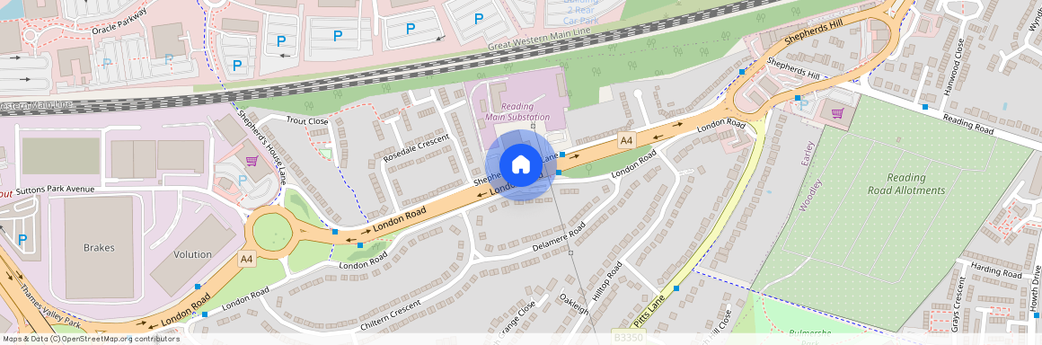 London Road, Reading, RG6