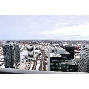 1 Bed + Den Executive Fully Furnished Rental Ice District Edmonton - Photo 4