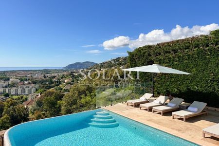 Villa avec piscine pour 10 personnes - Vue mer à Mandelieu - Photo 2