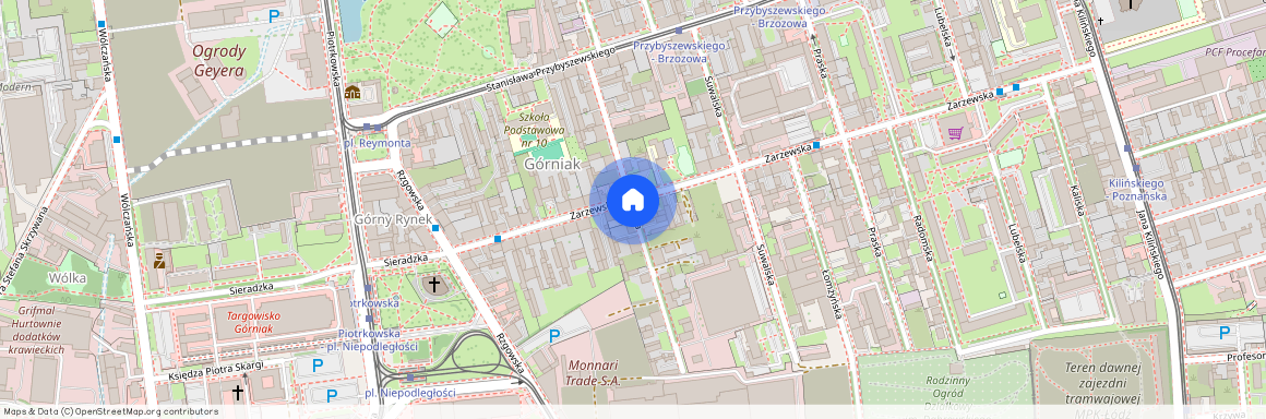 ul. Krucza, Górniak, Górna, Łódź, łódzkie