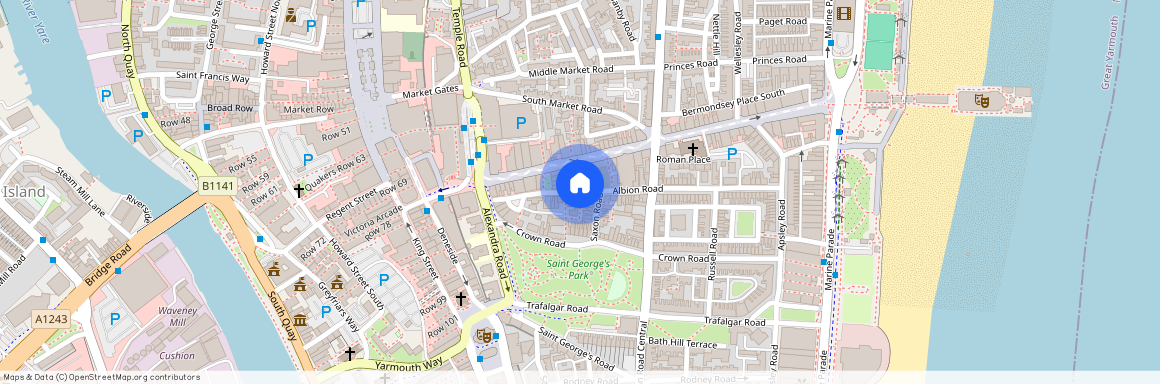 Queens Place, Albion Road, Great Yarmouth