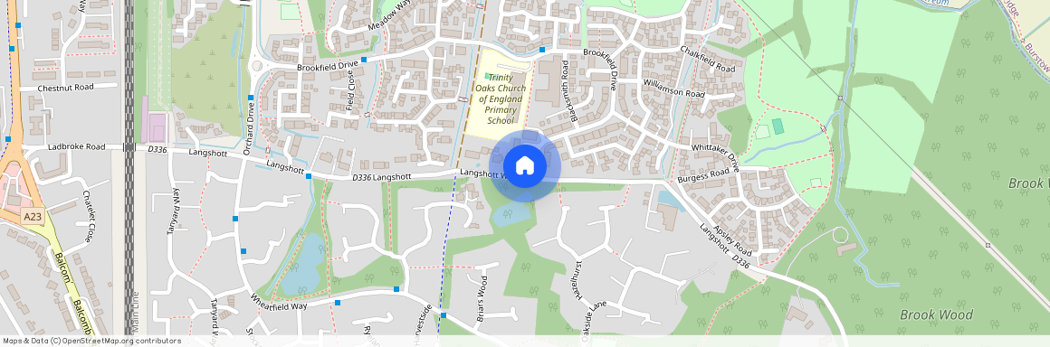 Middlefield, Langshott, Horley, Surrey, RH6