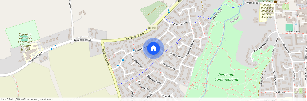 Grove Close, Scarning, DEREHAM