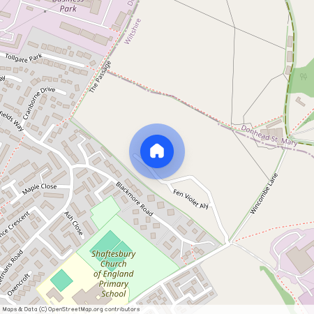 Foxglove Crescent, Shaftesbury