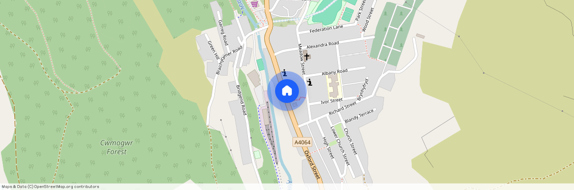 Oxford Street, Pontycymer, BRIDGEND