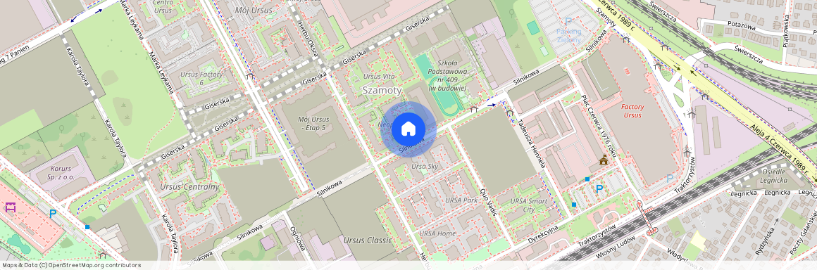 Silnikowa 14, Szamoty, Ursus, Warszawa, mazowieckie