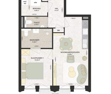 Appartement Kennedylaan, Haarlem - À louer - Foto 1