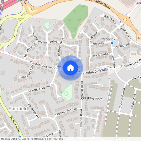 Cutbush Lane West, Shinfield, Reading, RG2