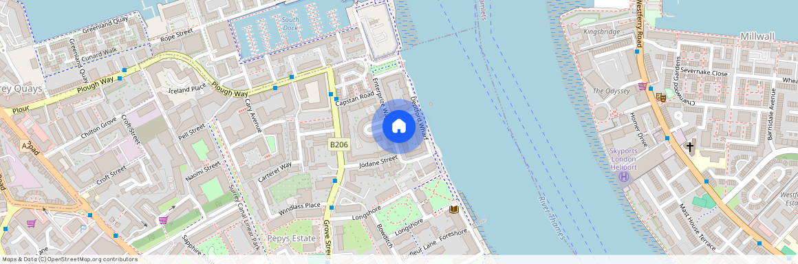 Enterprize Way, Surrey Quays