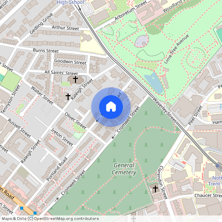 £140 pppw Portland Road, NG7, Nottingham