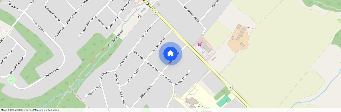 7 Hilltop Drive Unit# Upper, Caledon