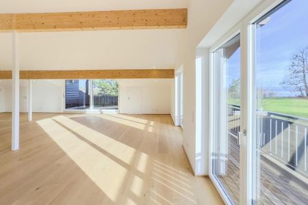 Wohnen mit See- und Bergblick – großzügige Dachgeschosswohnung in Tutzing - Foto 2