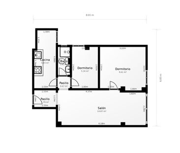 Piso de alquiler en Las Águilas - Photo 5