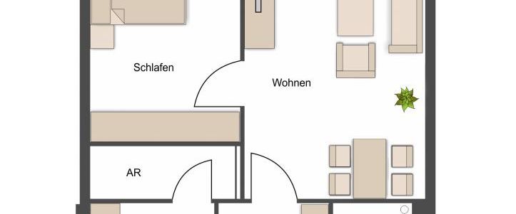 altersgerechte Wohnung mit Terrasse sucht Nachmieter - wohnen im wunderschönen Luisencarré - Foto 1