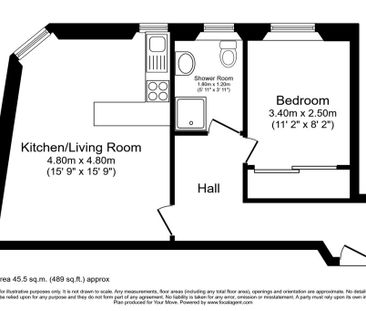 1 bedroom flat to rent - Photo 3
