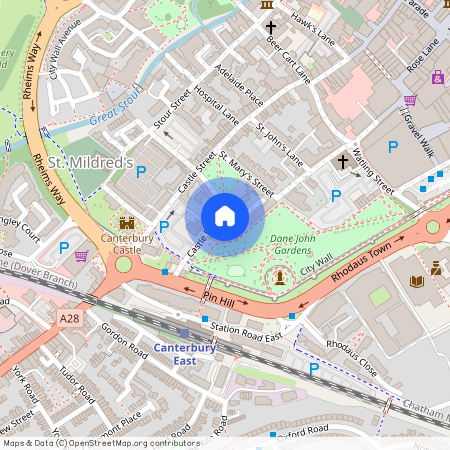 1 Dane John Court, Canterbury, Kent, CT1 2RN