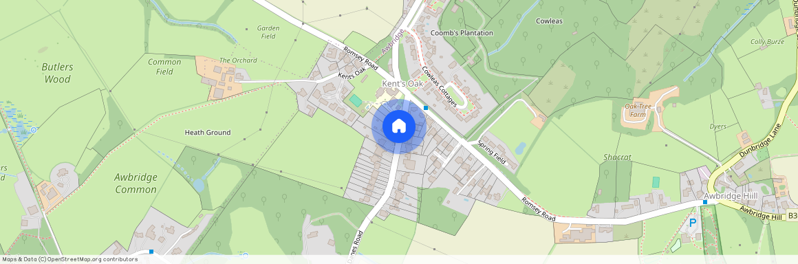 Danes Road, Awbridge, Romsey, Hampshire, SO51