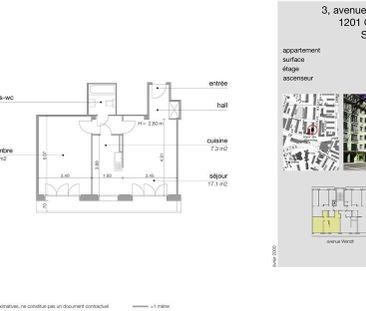 Dernier étage au coeur des Charmilles - Foto 4