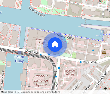 2 bedroom dock facing apartment, Meridian Place, London, E14 - Photo 1