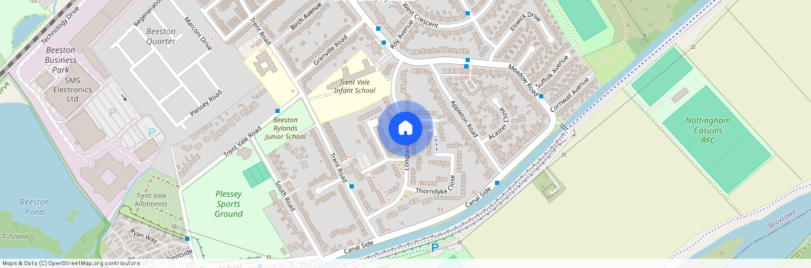 Longlands Road, Beeston Rylands, Nottingham, N