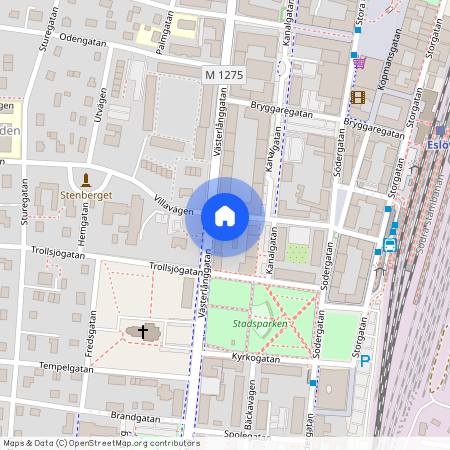 Eslöv, Västerlånggatan, 51B, 24132