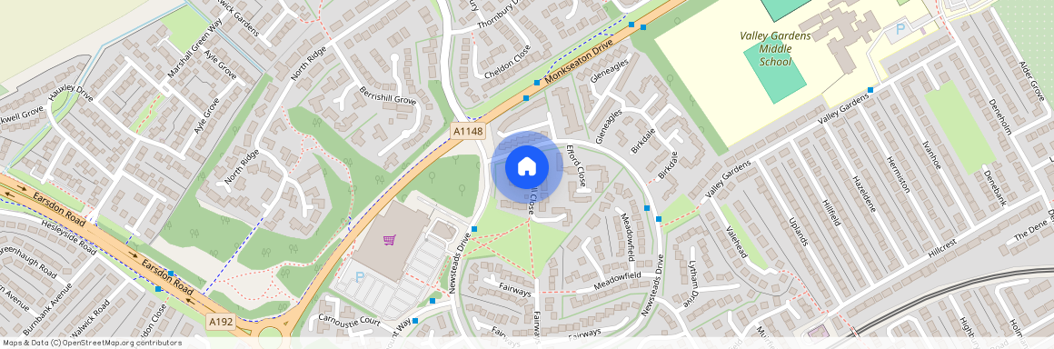 Chathill Close, Monkseaton, Tyne and Wear, NE25