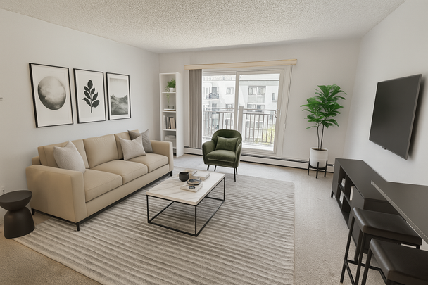 Top Floor Corner Condo – 2 Bedrooms | 40+ Building | Near Chinook Mall. - Photo 1