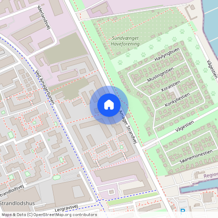 Amager Strandvej 42, 5. tv., Strandhaverne, 2300 København S