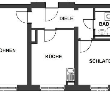 Willkommen in Dresden-Striesen - Frisch renovierte 2-Raumwohnung - Photo 3