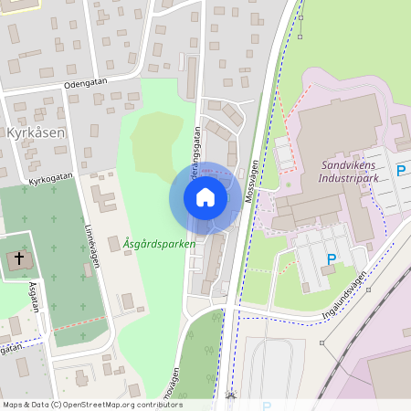 Kyrkåsen, Sandviken, Gävleborg, Mossvägen 19 C